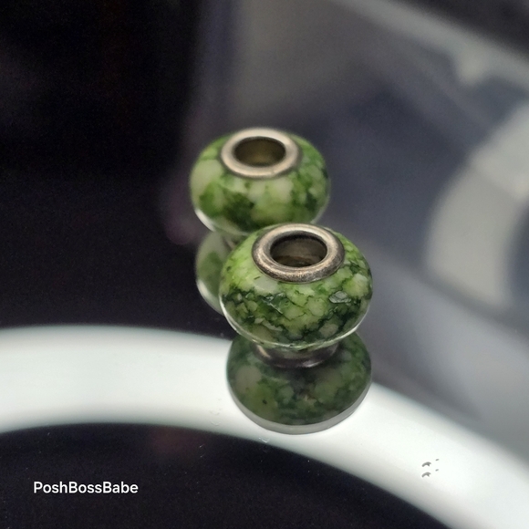 Metal core center glass beads - Picture 9 of 10